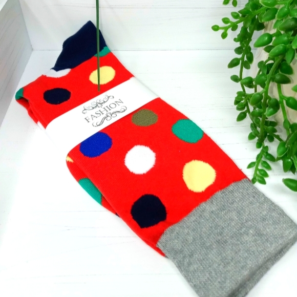 Fashion Color Block Socks - Picture 2 of 8